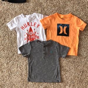 Hurley 2T t-shirts